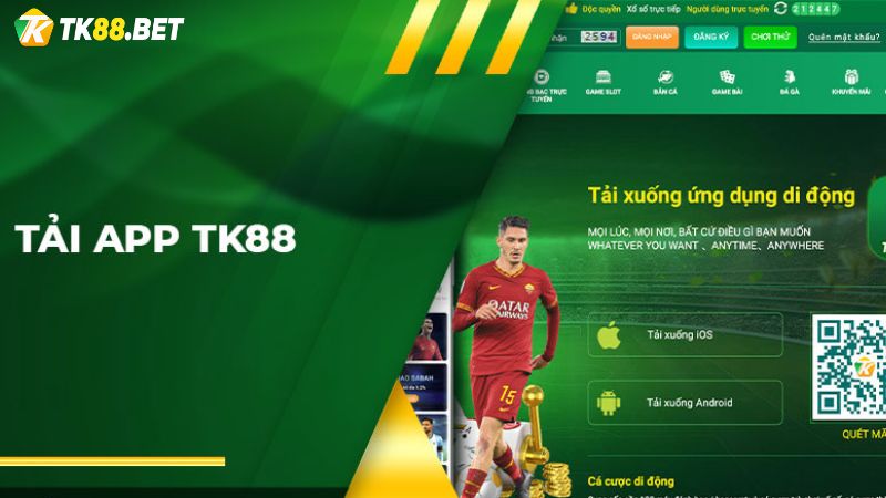 Cách tải app TK88f