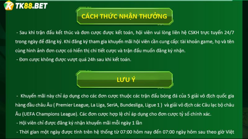 Cách thức nhận thưởng dự đoán bóng đá mùa giải 2023 - 2024